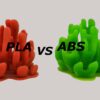 قطعات پرینت شده ی PLA و ABS