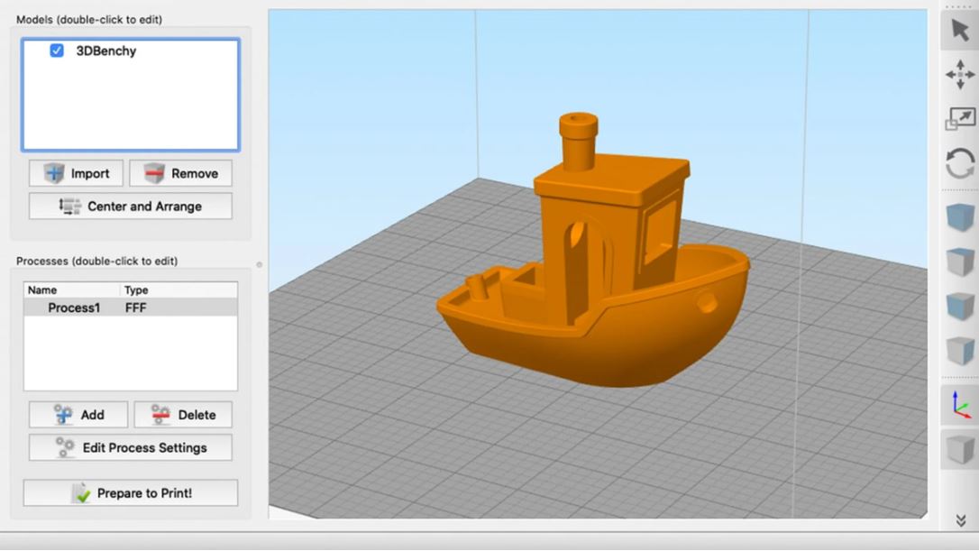 نحوه کار با simplify 3D