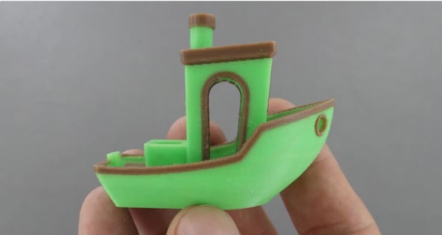 قایق پرینتی با استفاده از نرم‌افزار simplify 3D