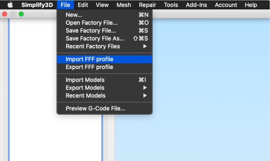 آموزش استفاده از اسلایسر simplify 3D