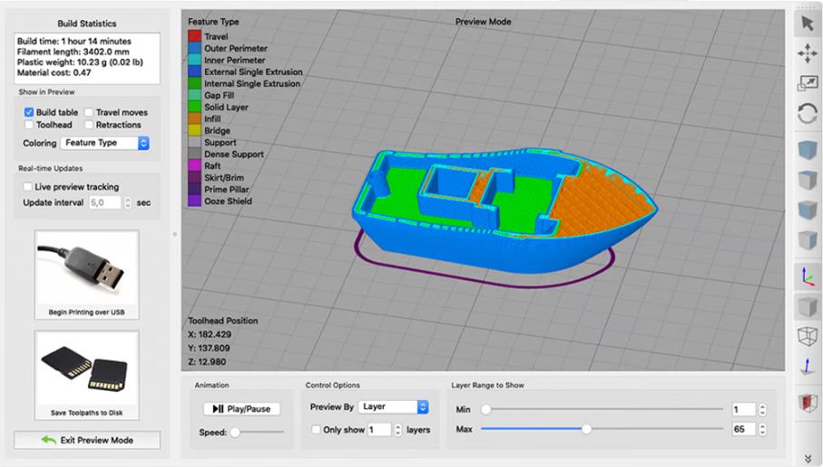 نحوه استفاده از نرم‌افزار simplify 3D