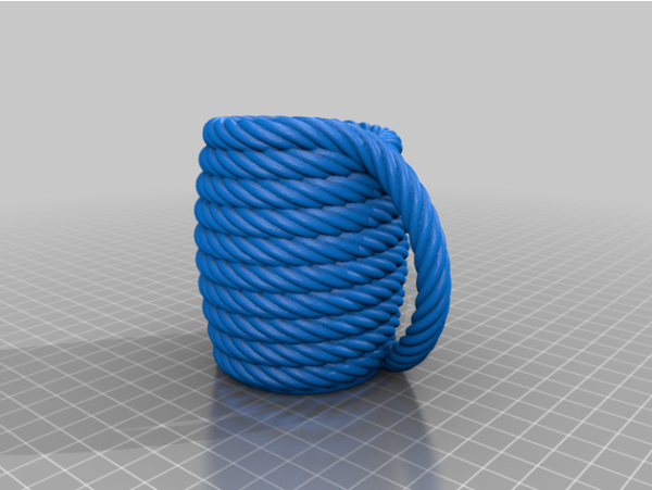 Coiled Rope Mug