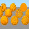 مدل سه بعدی تخم مرغی کد 2 (STL)