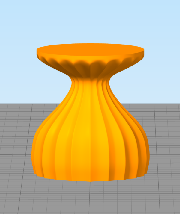 مدل سه بعدی نگهدارنده شمع کد 016
