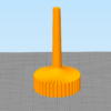 مدل سه بعدی شمع کوزه ای (STL)