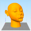 مدل سه بعدی طرح صورت انسان (STL)