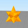 مدل سه بعدی شمع ستاره (STL)
