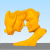 مدل سه بعدی رومئو و ژولیت (STL)