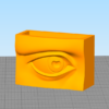 مدل سه بعدی گلدان چشم (STL)
