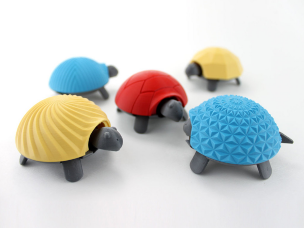 مدل سه بعدی لاکپشت های باحال (STL)