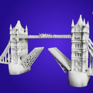 مدل سه بعدی ماکت پل لندن