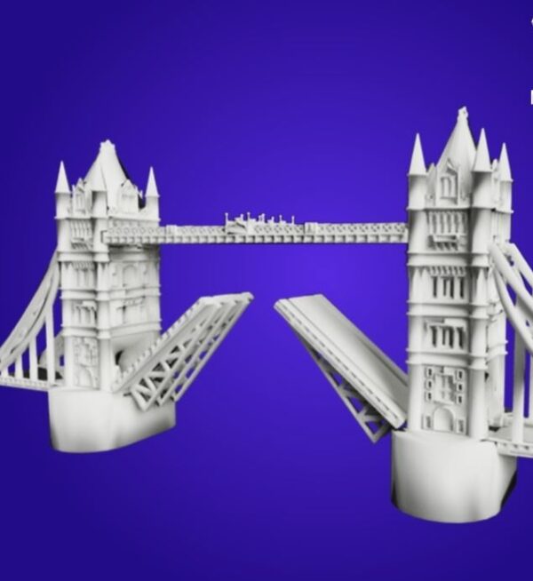 مدل سه بعدی ماکت پل لندن