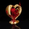 مدل سه بعدی قلب و گل رز (stl)