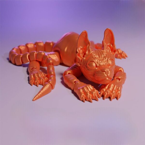 مدل سه بعدی گربه متحرک (STL)