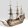 مدل سه بعدی ماکت کشتی (STL)