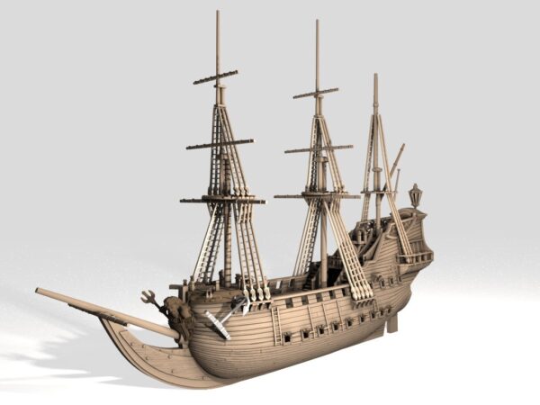 مدل سه بعدی ماکت کشتی (STL)