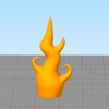 مدل سه بعدی آتش کد02 (STL)