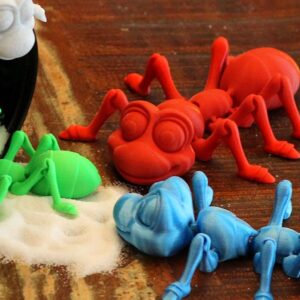 مدل سه بعدی مورچه متحرک (slt)