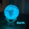 مدل سه بعدی لامپ طرح کره زمین (STL)