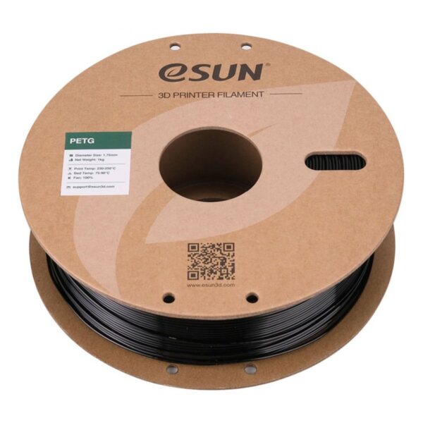 eSUN PETG 3D Filament Black 03 1100x1100 1