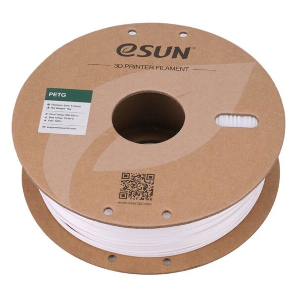 eSUN PETG 3D Filament white 03 1100x1100 1