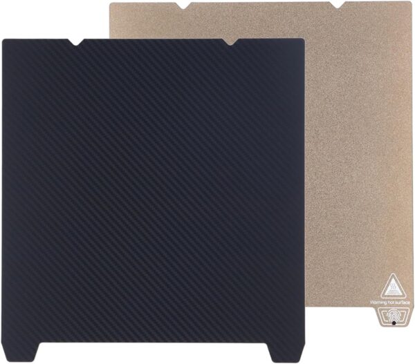 صفحه ساخت پرینتر سه بعدی (Textured PEI +PET Carbon Fiber) ابعاد 235X235