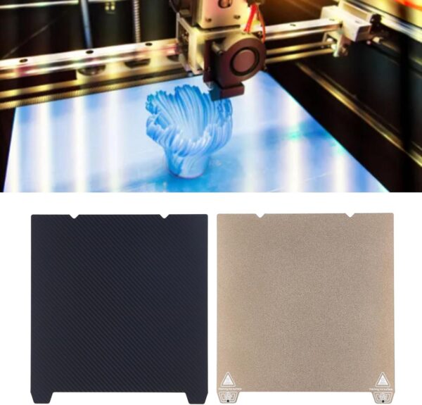 صفحه ساخت پرینتر سه بعدی (Textured PEI +PET Carbon Fiber) ابعاد 235X235