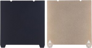 صفحه ساخت پرینتر سه بعدی (Textured PEI +PET Carbon Fiber) ابعاد 235X235